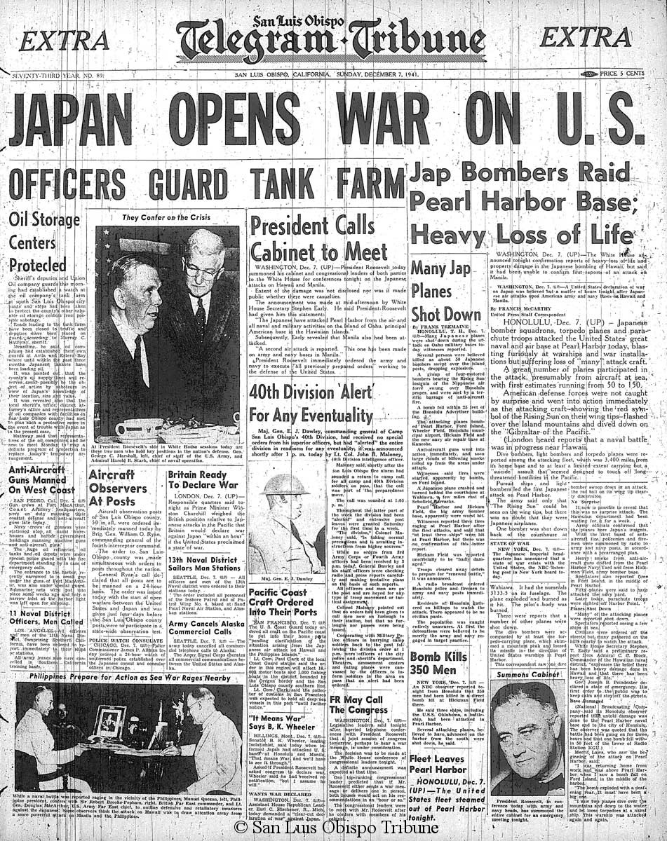 Research on pearl harbor attack