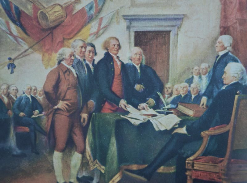Rhetorical analysis of the declaration of independence 