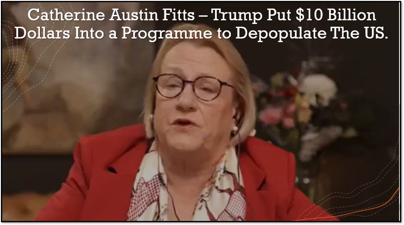 Catherine Austin Fitts –  Why Have Americans Forgotten Trump's Treachery?