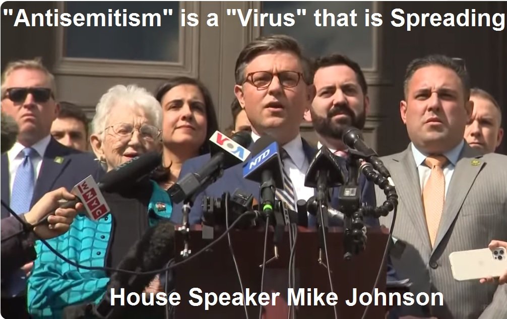 Mike-Johnson-antisemitism-is-a-virus.jpeg