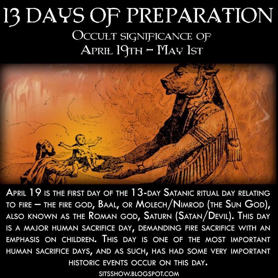 April 19 - Don&apos;t Let Satanists Define Reality