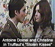 Scene from Truffaut's 'Stolen Kisses'