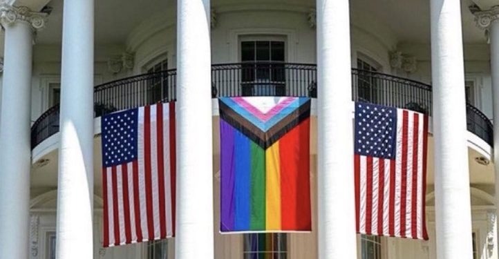 tom fitton whitehouse pride flag.jpeg