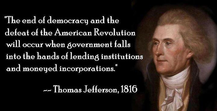 Thomas Jefferson: Jewish God "Cruel, Vindictive, Capricious and Unjust