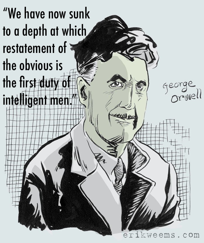 Anti-Semitism is Zionism's Bread and Butter George-orwell-8-obvious