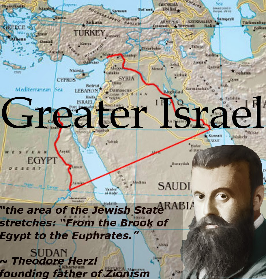 Herzl Greater Israel 